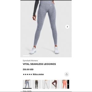 Gymshark vital seamless leggings